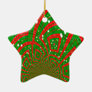 background abstract christmas pattern ceramic ornament