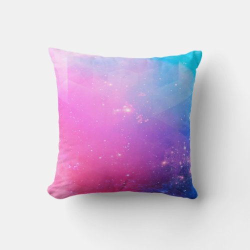 Background abstract futuristic throw pillow