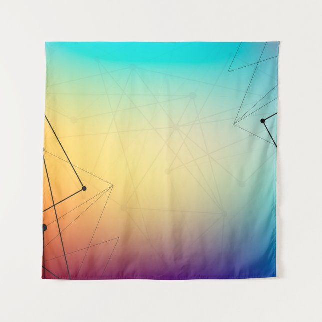 Background abstract line tapestry (Front)