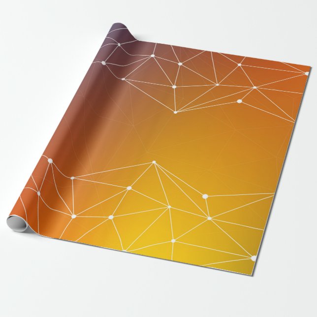 Background abstract line wrapping paper (Unrolled)