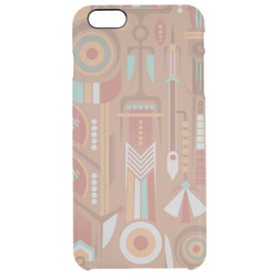Background-abstract-non-seamless Clear iPhone 6 Plus Case