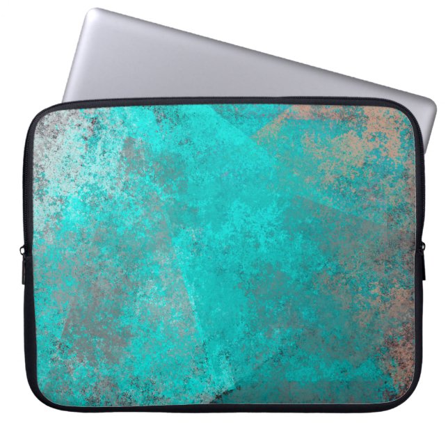 Background abstract wall colorful laptop sleeve (Front)