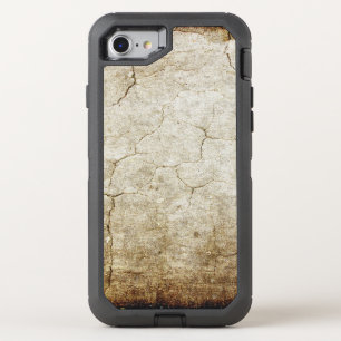 Background - antique colored 2 grunge + your ideas OtterBox defender iPhone SE/8/7 case