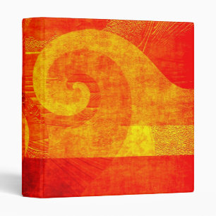 Background Antique Spirals Binder