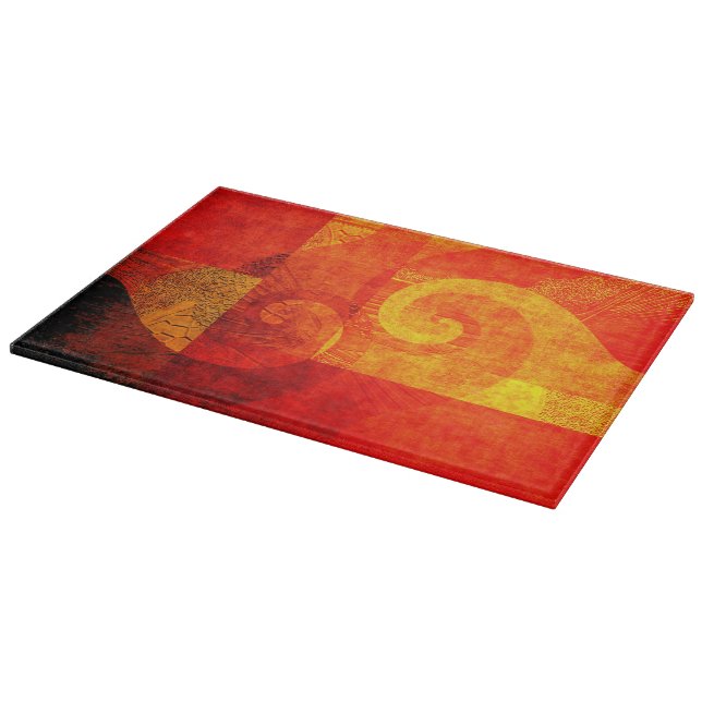 Background Antique Spirals Cutting Board (Corner)