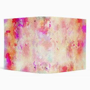 Background Art Abstract 3 Ring Binder