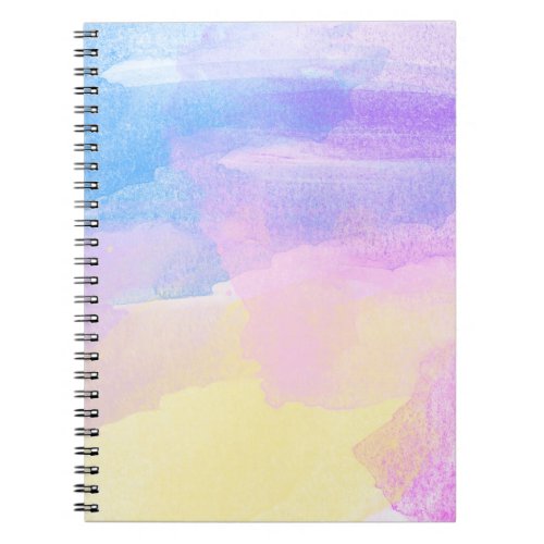 Background art abstract watercolor notebook