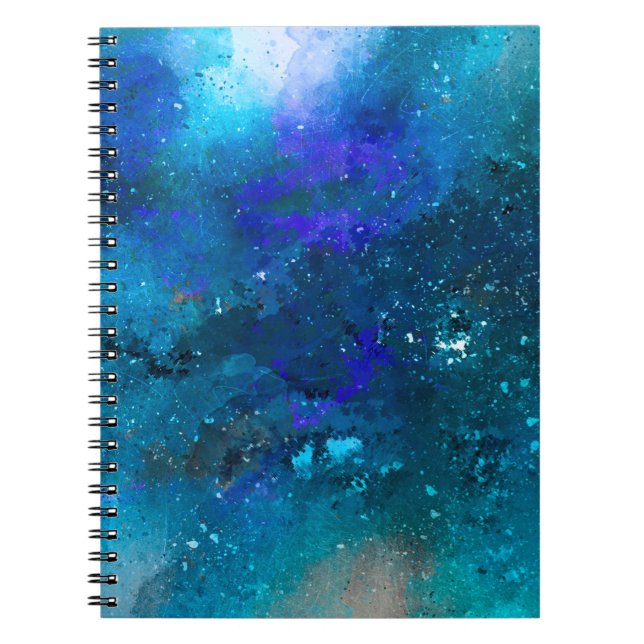 Background art abstract watercolor notebook (Front)