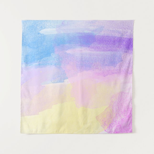 Background art abstract watercolor tapestry (Front)