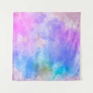 Background art abstract watercolor tapestry