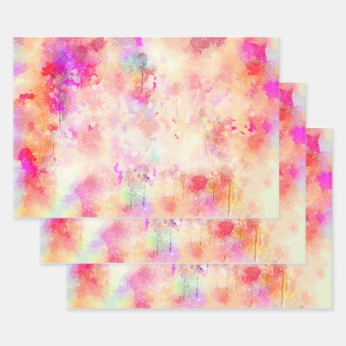 Background Art Abstract Wrapping Paper Sheets