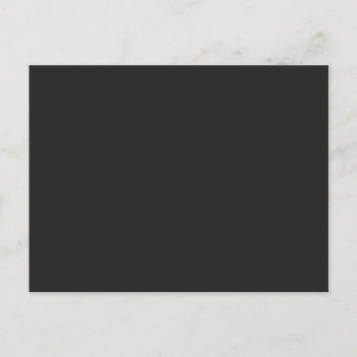 Background Color - Black Postcard