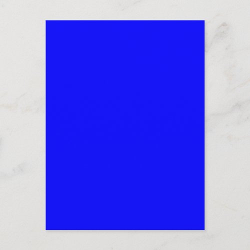Background color blue Create your own custom Postcard