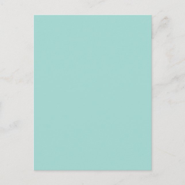 Background Color - Blue Postcard (Front)