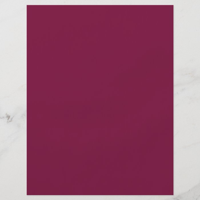 Background Color   Burgundy Personalized Flyer