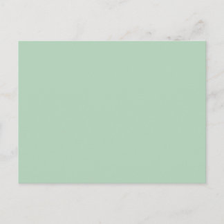 Background Color - Celadon Postcard