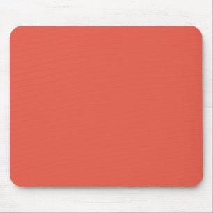 Background Color - Coral Mouse Pad