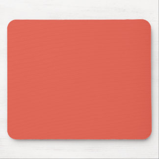 Background Color - Coral Mouse Pad