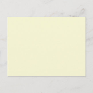 Background Color - Ivory Postcard