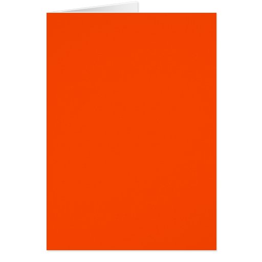 Background Color Orange Card | Zazzle