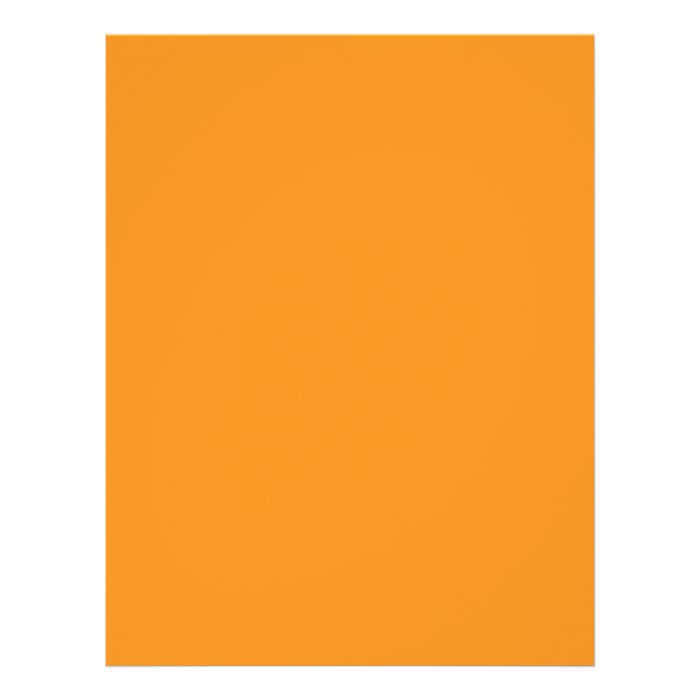 Background Color   Orange Letterhead Design