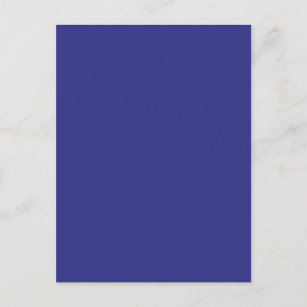 Royal Blue Color Background Postcards - No Minimum Quantity | Zazzle