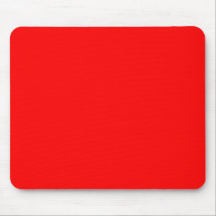Background color solid red create your own custom mouse pad