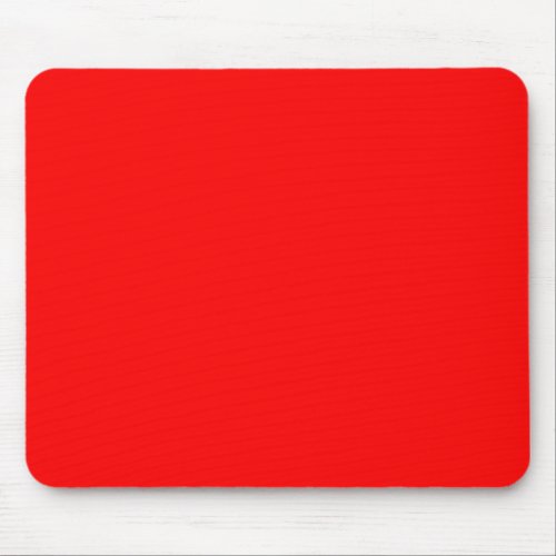 Background color solid red create your own custom mouse pad