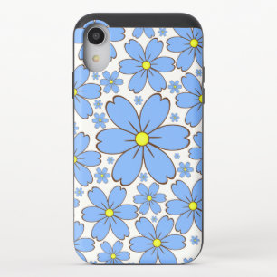 Background Floral Flowery Floral Texture iPhone XR Slider Case