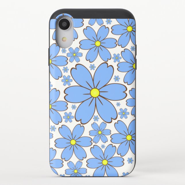 Background Floral Flowery Floral Texture   Uncommon iPhone Case (Back)