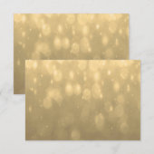 Background - Gold Bokeh Glitter Lights (Front/Back)