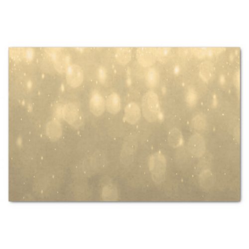 Background _ Gold Bokeh Glitter Lights Tissue Paper