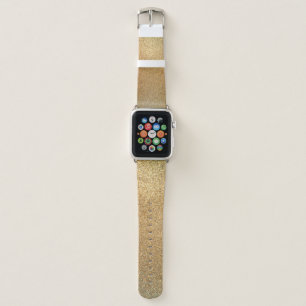 Background gold cute texture apple watch band