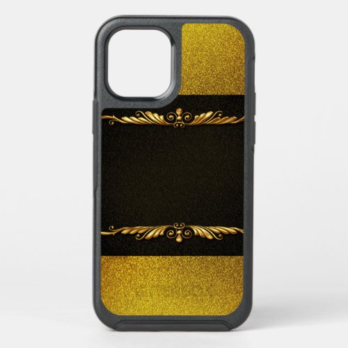 Background Image Gold Frame  OtterBox Symmetry iPhone 12 Pro Case