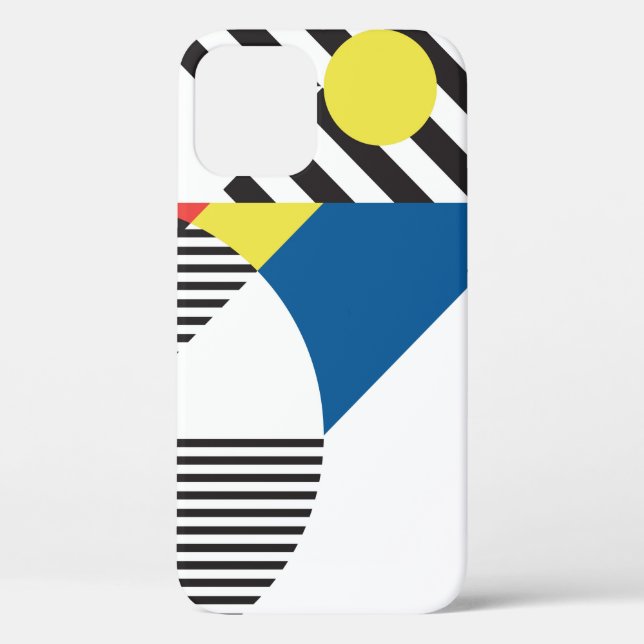 Background in retro modern style Case-Mate iPhone case (Back)