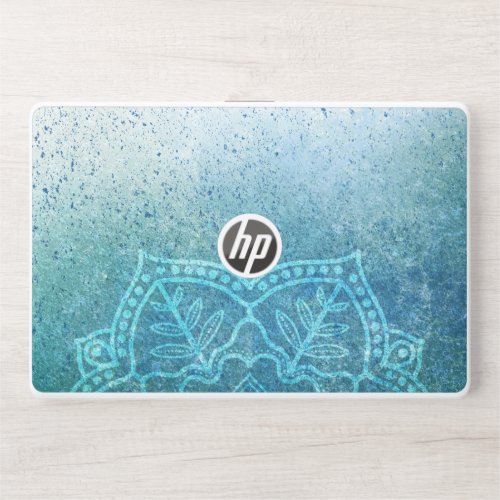 background_mandala_grunge_pattern HP laptop skin
