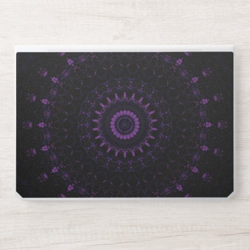 Background Mandala Kaleidoscope HP Laptop Skin