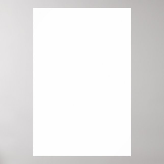 Background Media Paper - White Screen Poster (Front)