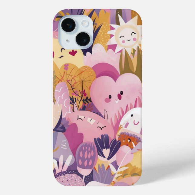 Background Minimalist Art Girly Case-Mate iPhone Case (Back)