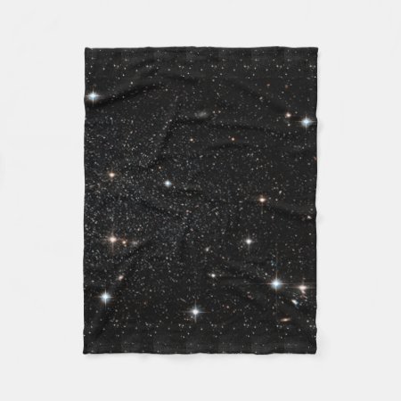 Background - Night Sky & Stars Fleece Blanket