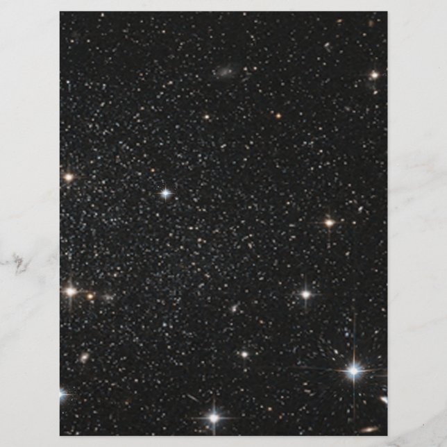 Background - Night Sky & Stars Flyer (Front)