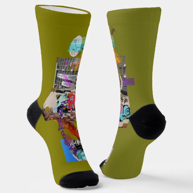 Background Noise Socks (Angled)
