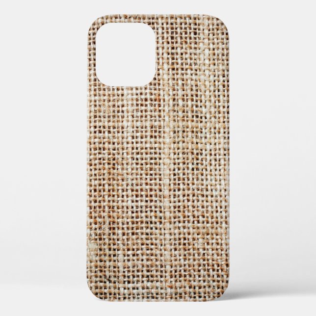 Background of burlap hessian  Case-Mate iPhone case (Back)