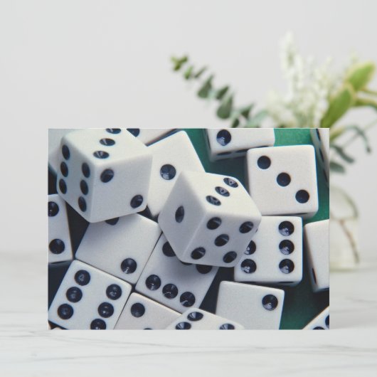 Background of dice (Standing Front)