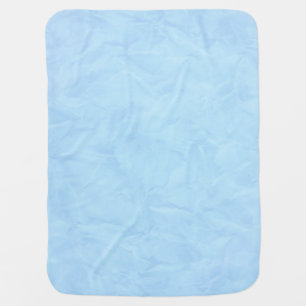 Background PAPER TEXTURE - blue Receiving Blanket
