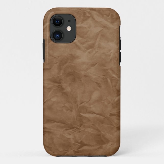 Background PAPER TEXTURE - dirty brown Case-Mate iPhone Case (Back)