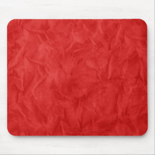 Background PAPER TEXTURE - dirty red Mouse Pad