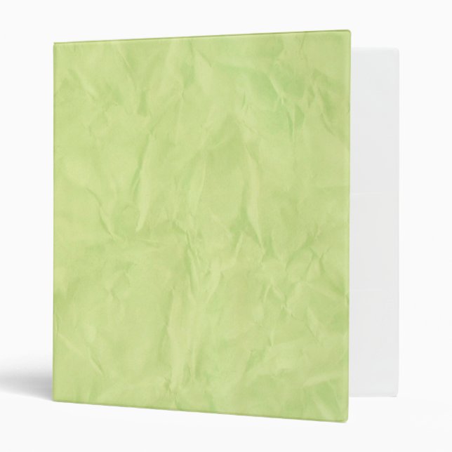 Background PAPER TEXTURE - green Binder (Front/Inside)