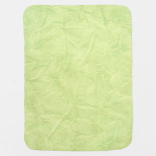 Background PAPER TEXTURE - green Receiving Blanket