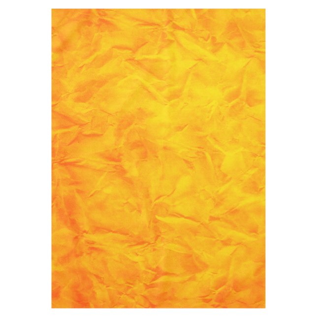 Background PAPER TEXTURE - orange yellow Tablecloth (Front)